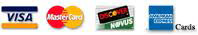All major Credit Cards Accepted